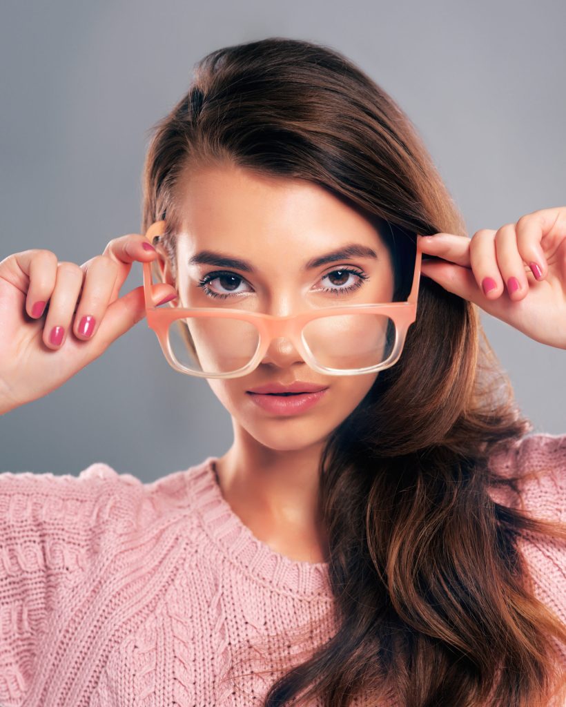 Taking off my glasses will reveal my secret identity.